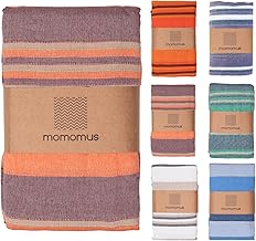 MOMOMUS Lightweight Picnic Blanket – XXL, Sand and Compact – Beach Mat, Large Beach Blanket or Camping Mat – Salmon, 210 x 240 cm