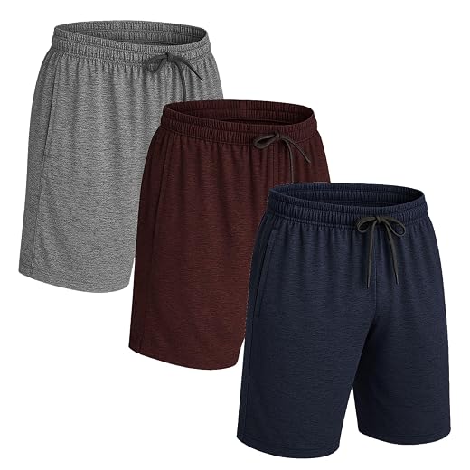 Kit 3 Shorts Bermuda Dry Fit Anti-Suor Plus Size Masculina Academia Treino G1 ao G3