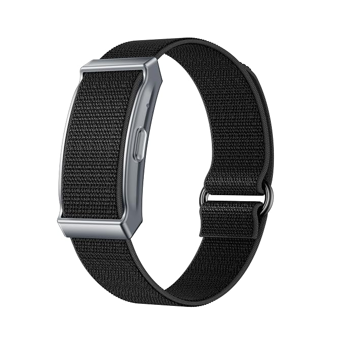 Fitness Band Pro with 50-Day Battery, Heart Rate, SpO2 & Sleep Tracker (Black)