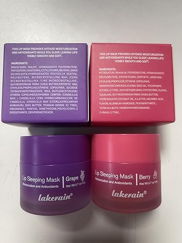 Miniatura 9 de ZIZUCLE Juego de 2 máscaras de labios coreanas para dormir, productos para el cuidado de los labios durante la noche con varita durante 24 horas