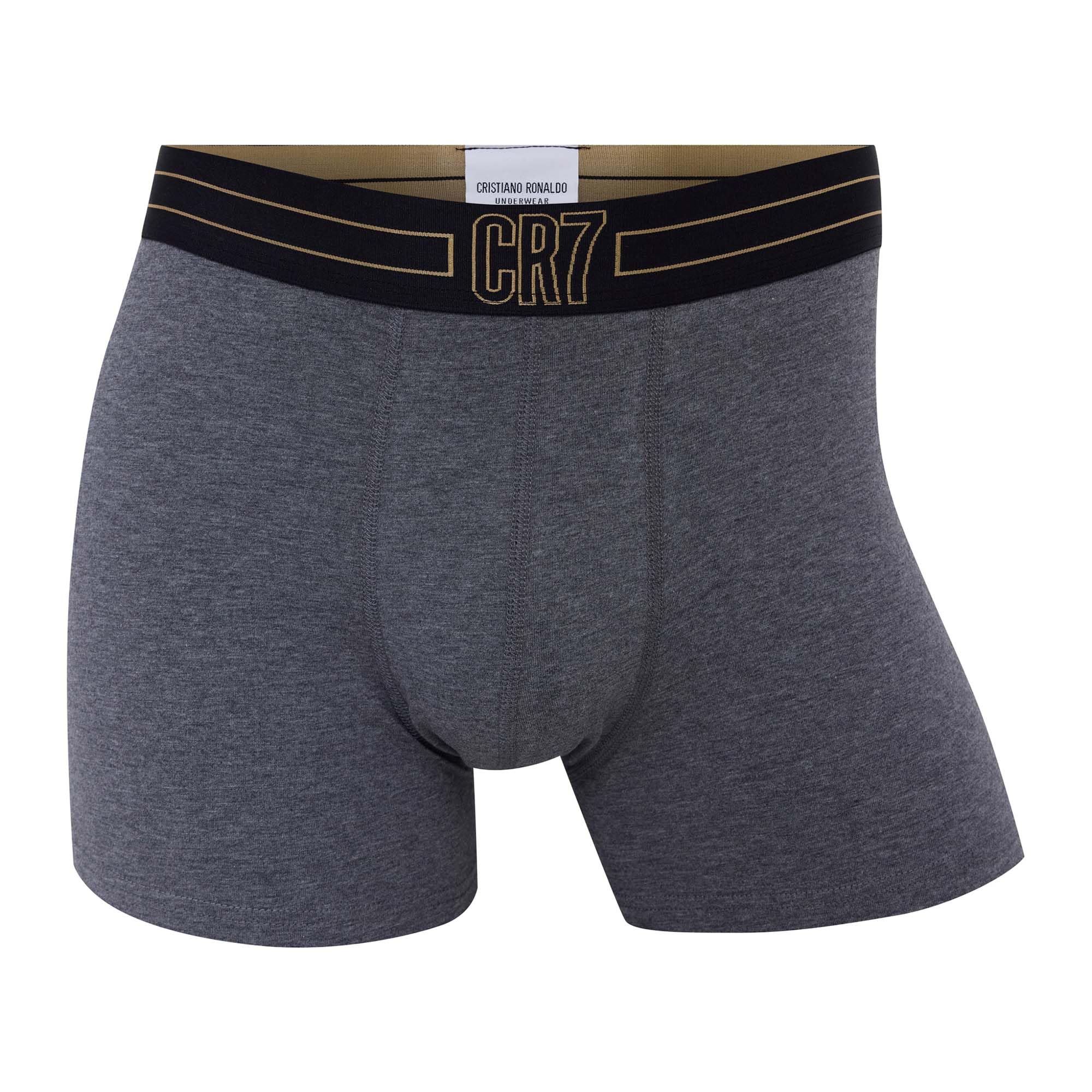CR7 Herren Boxershorts, 7er Pack - Trunks, Cotton Stretch, Logobund