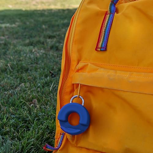 Miniatura 5 de GoDonut Mini soporte para teléfono, accesorio de montaje portátil para llavero, viajes o escritorio, compatible con tableta, iPhone y la mayoría de