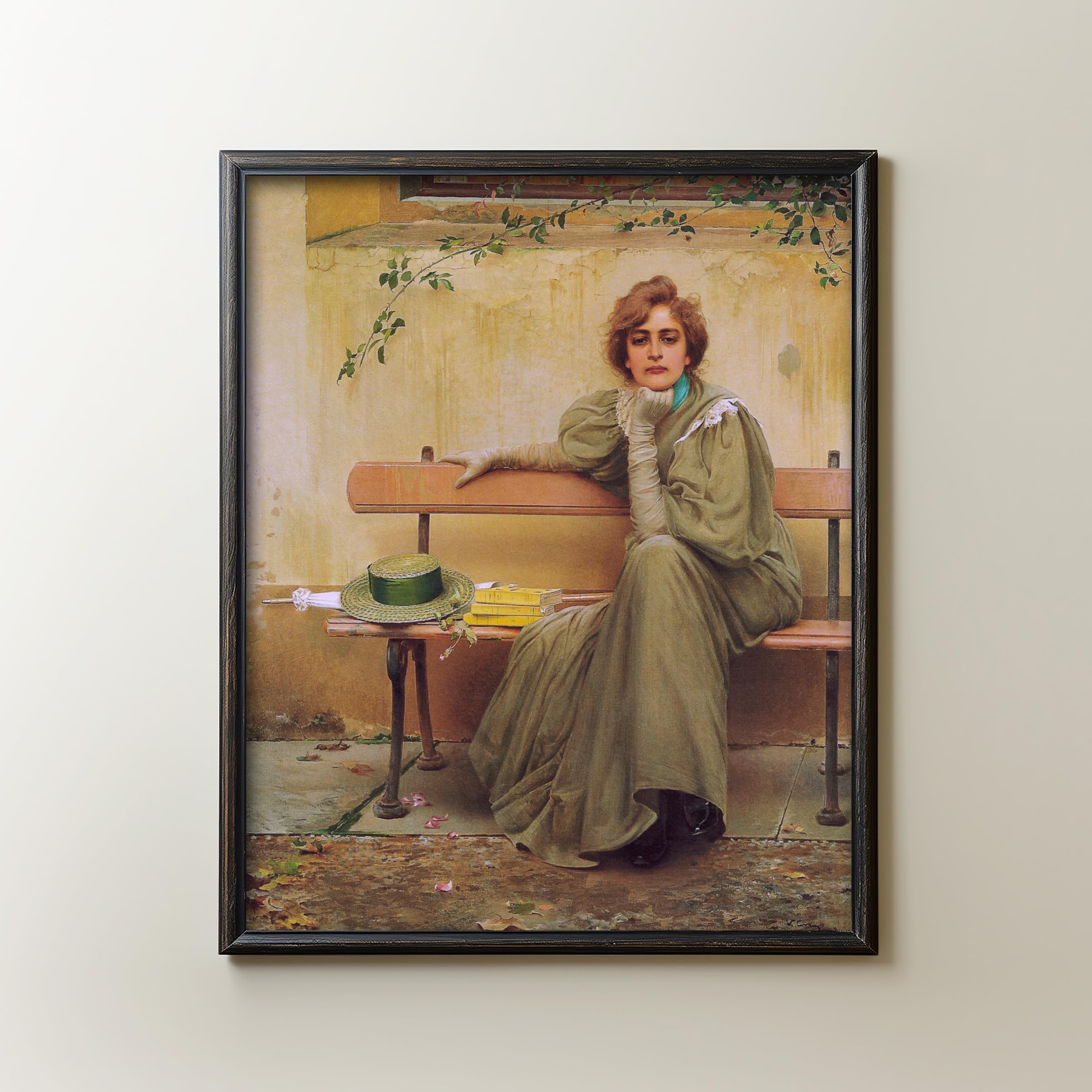 Amazon.com: CLOUD NINE PRINTS | Daydreams, Vintage Impatient Woman