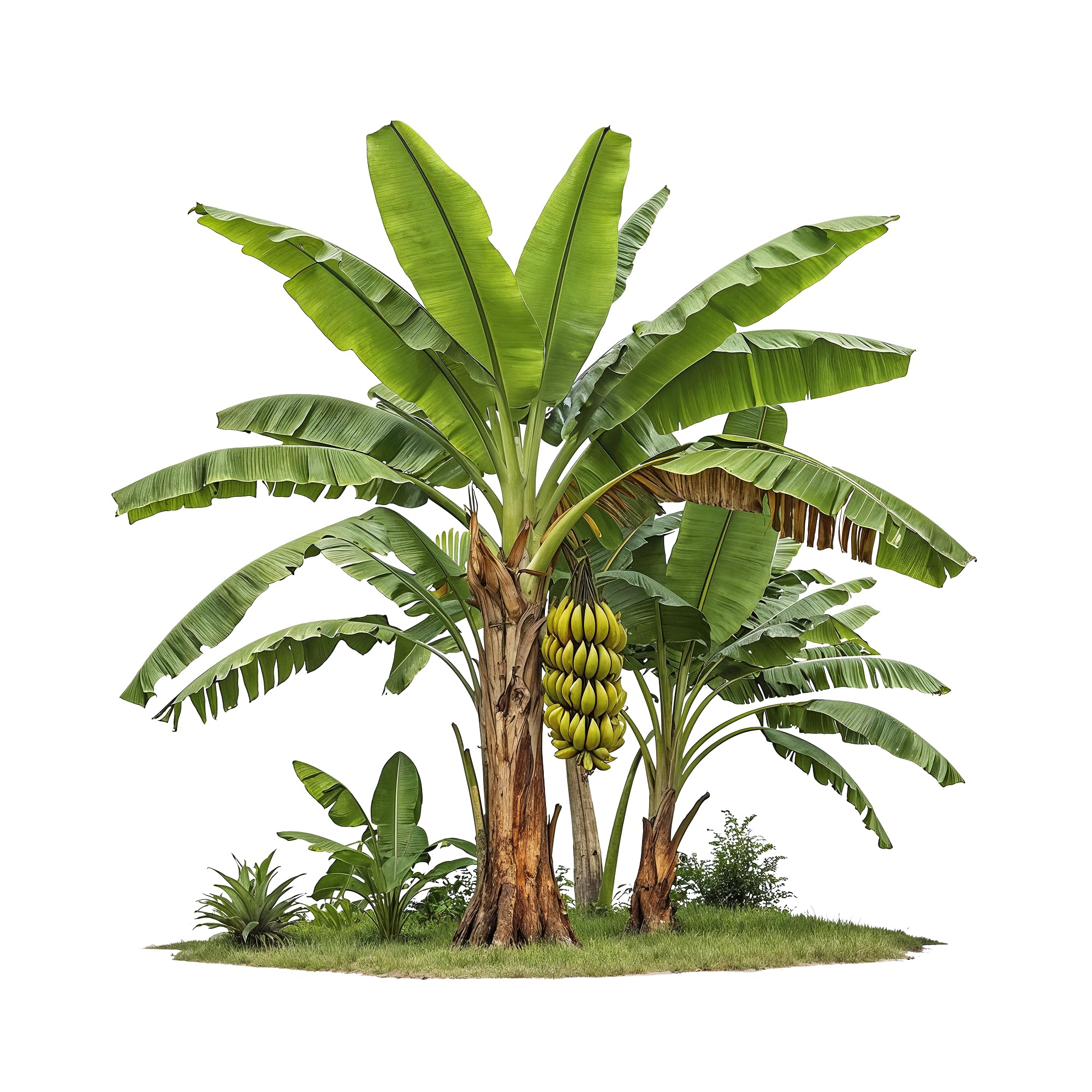 Wall Stickers – Green Home Collection | Tropical Palm Tree Wall Decal | Peel & Stick Botanical Plant Wall Decor for Bedroom, Living Room & Office (Banana Grove, Small - 18 Inch)-image-6