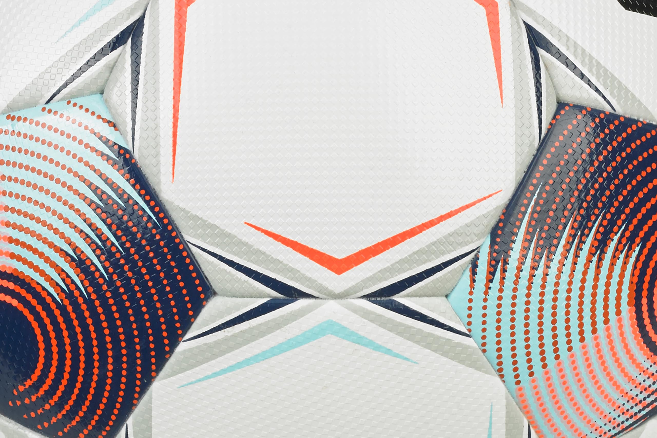 SELECT Tempo TB NFHS Pallone da calcio, bianco/blu/arancione, misura 5