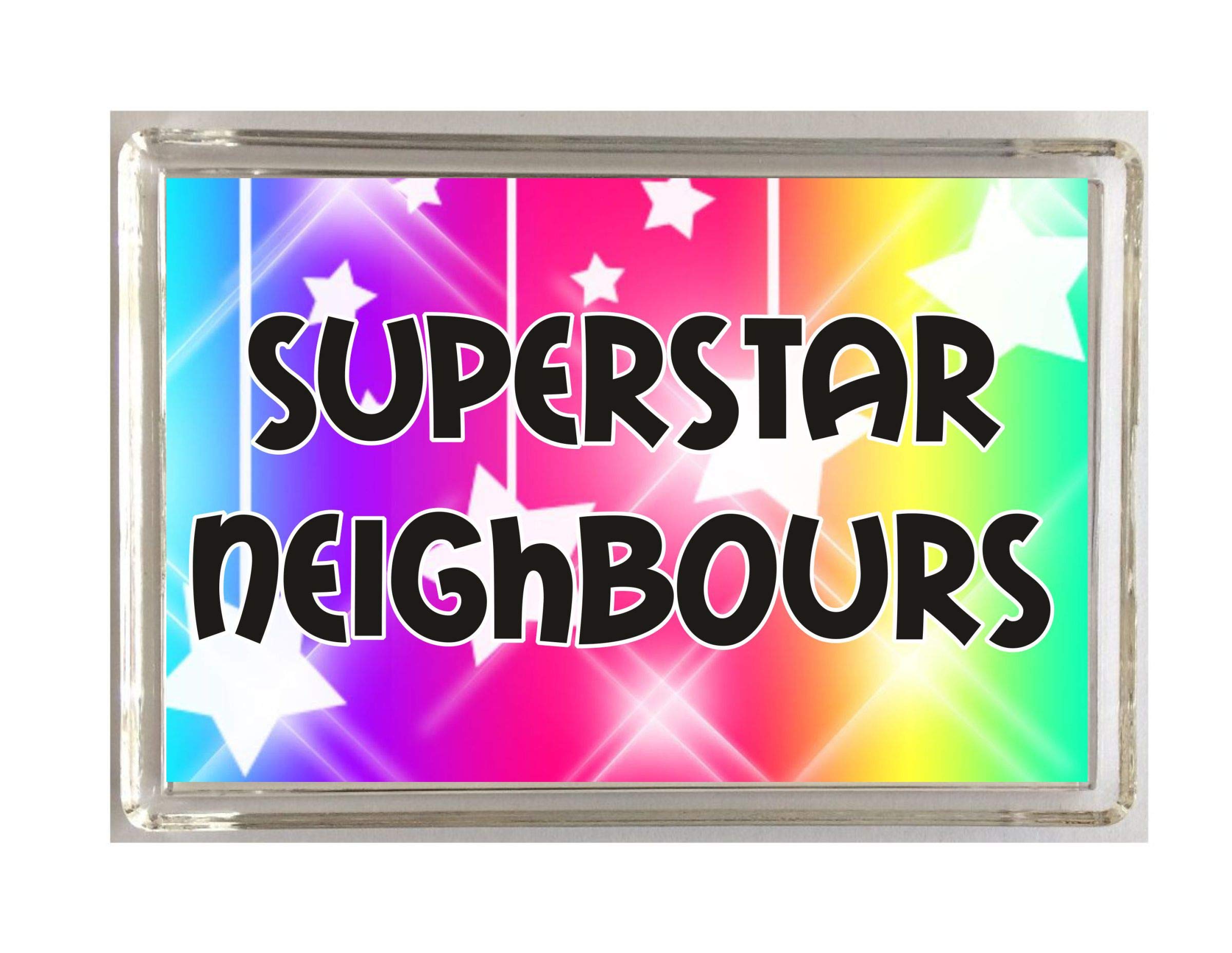 'Clare's Cosmetics' Fun Gift For Neighbours – Superstar – Novelty Fridge Magnet Present