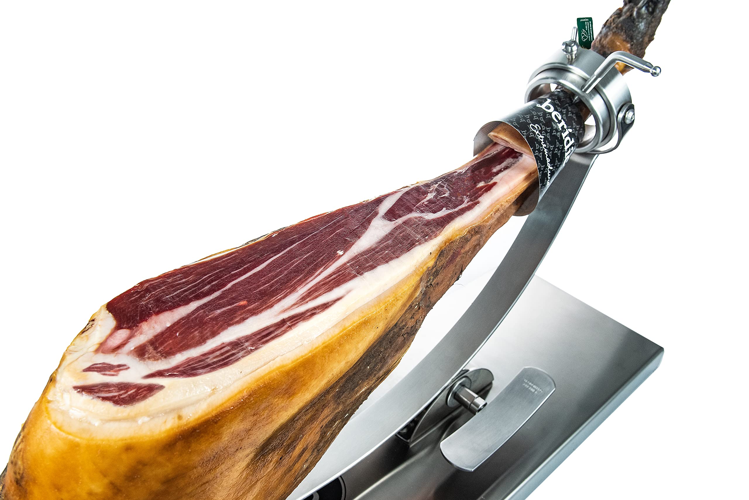 Jamón de Cebo de Campo Ibérico. 50% Raza Ibérica "Etiqueta Verde" Pieza de 7,5 Kg aprox. Elaboración 100% Artesanal. BERÍDICO. Jamón Ibérico. Extremadura