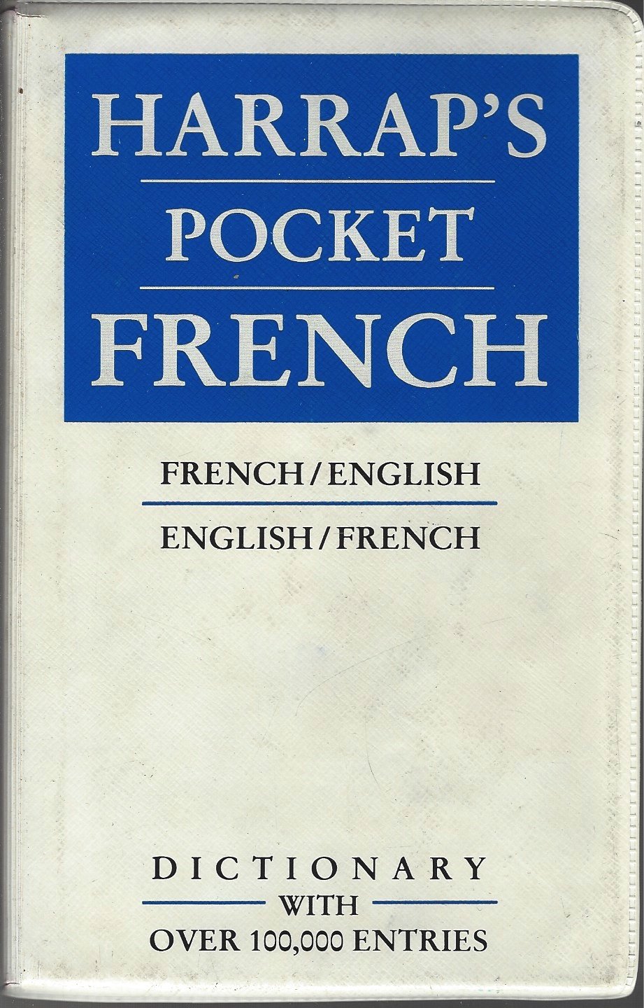 Harrap's Pocket French Dictionary French / English English / French Michael Janes