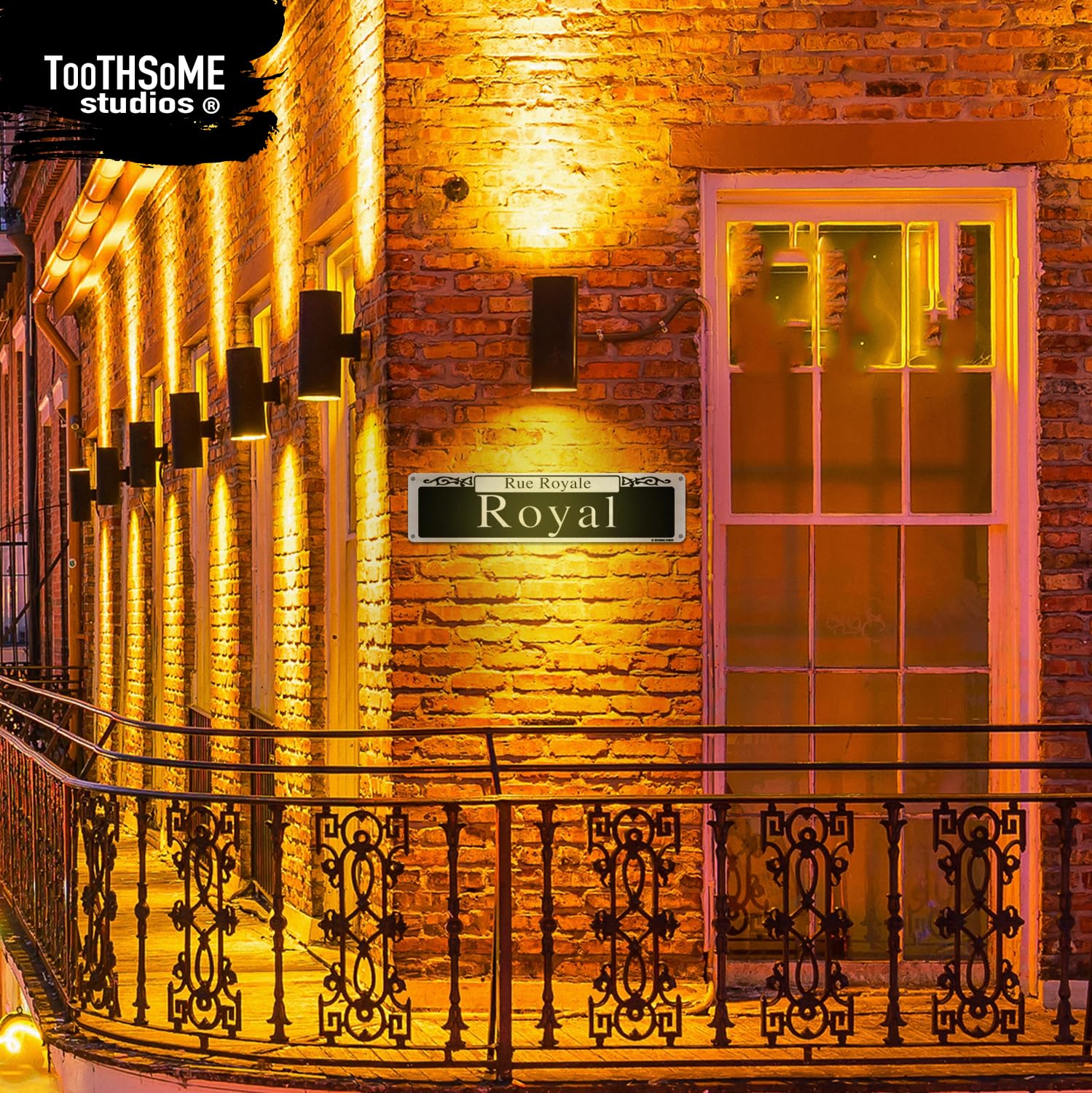 Amazon.com: Royal (Rue Royale) New Orleans Theme Street Sign 16