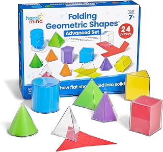 Learning Resources Forme Geometriche Pieghevoli Set, 7+ Anni