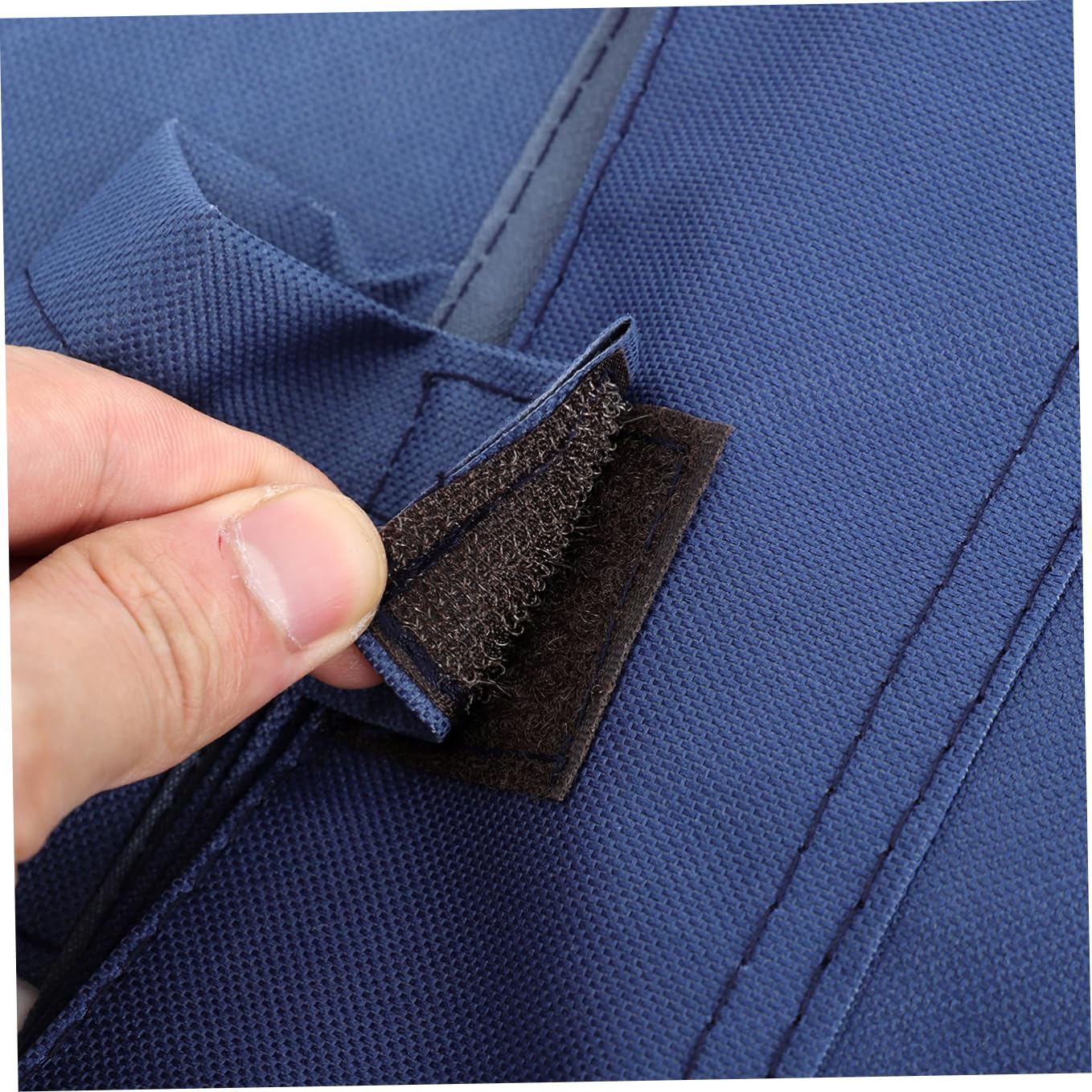 Cabilock Bolsa para Lavado y Recolección de Polvo con Tela Oxford, Azul, 50x23x60 Cm, Resistente para Carros de Limpieza Industrial y Servicio en Hoteles