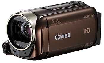 Amazon | Canon デジタルビデオカメラ iVIS HF R52 ブラウン