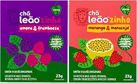 Combo Chá Leãozinho Água Gelada - 20 Sachês (2 Sabores)