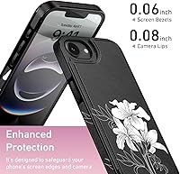 Vista 647 de LETO para iPhone 15 Pro Funda tipo cartera - Tapa tipo folio con patada - Diseños de moda - Tarjetero - Funda protectora para mujeres y niñas - 6.1
