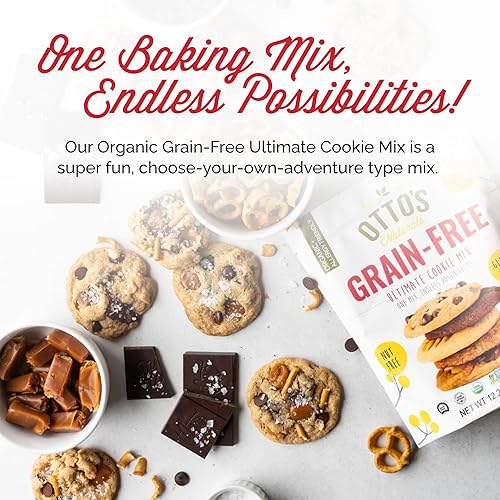 Miniatura 5 de Ottos Naturals Mezcla de galletas definitiva sin granos hecha con harina de yuca orgánica mezcla de galletas multiusos sin gluten verificada sin OMG