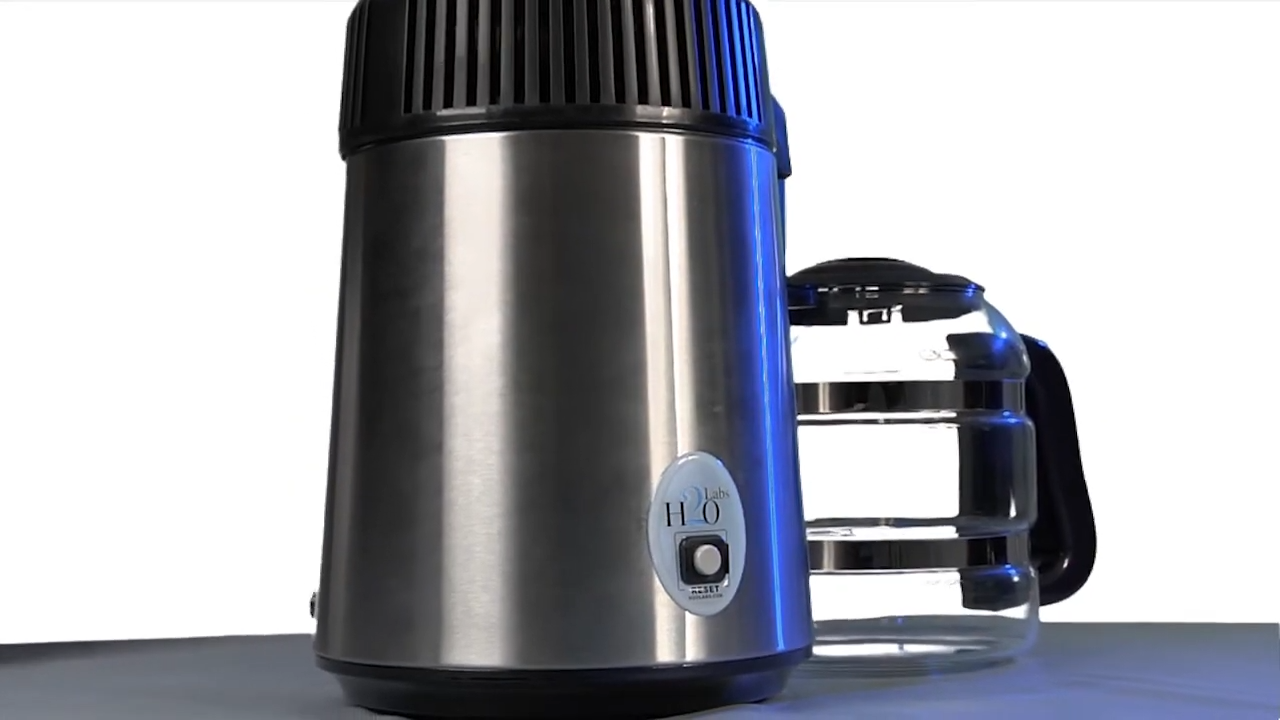 Best in Class Stainless Steel Countertop Water Distiller, Pure Water Maker, Purified Gallon Filtered