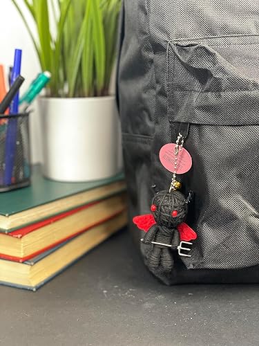 Miniatura 3 de Watchover Voodoo Llavero de diablo definitivo de 3 pulgadas, regalo hecho a mano para traer buena suerte y positividad dondequiera que vayas