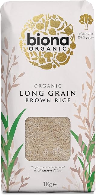 Biona Organic Long Grain Brown Rice, 1 kg