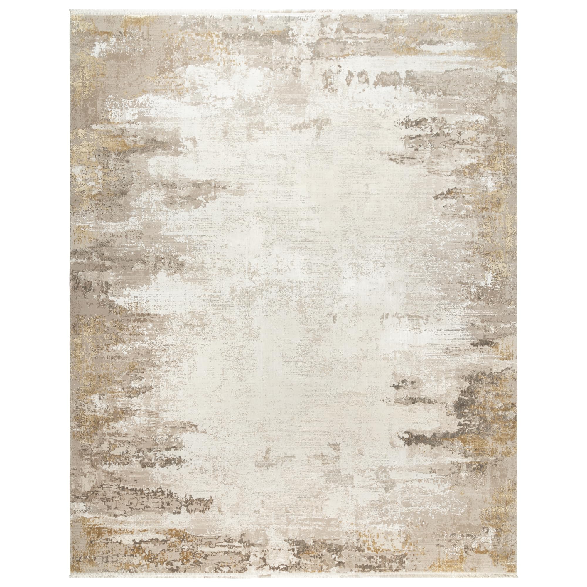 Gertmenian Indoor Machine Woven High Traffic Area Rugs | 9x13 Extra Large, Gela, Beige, 29241