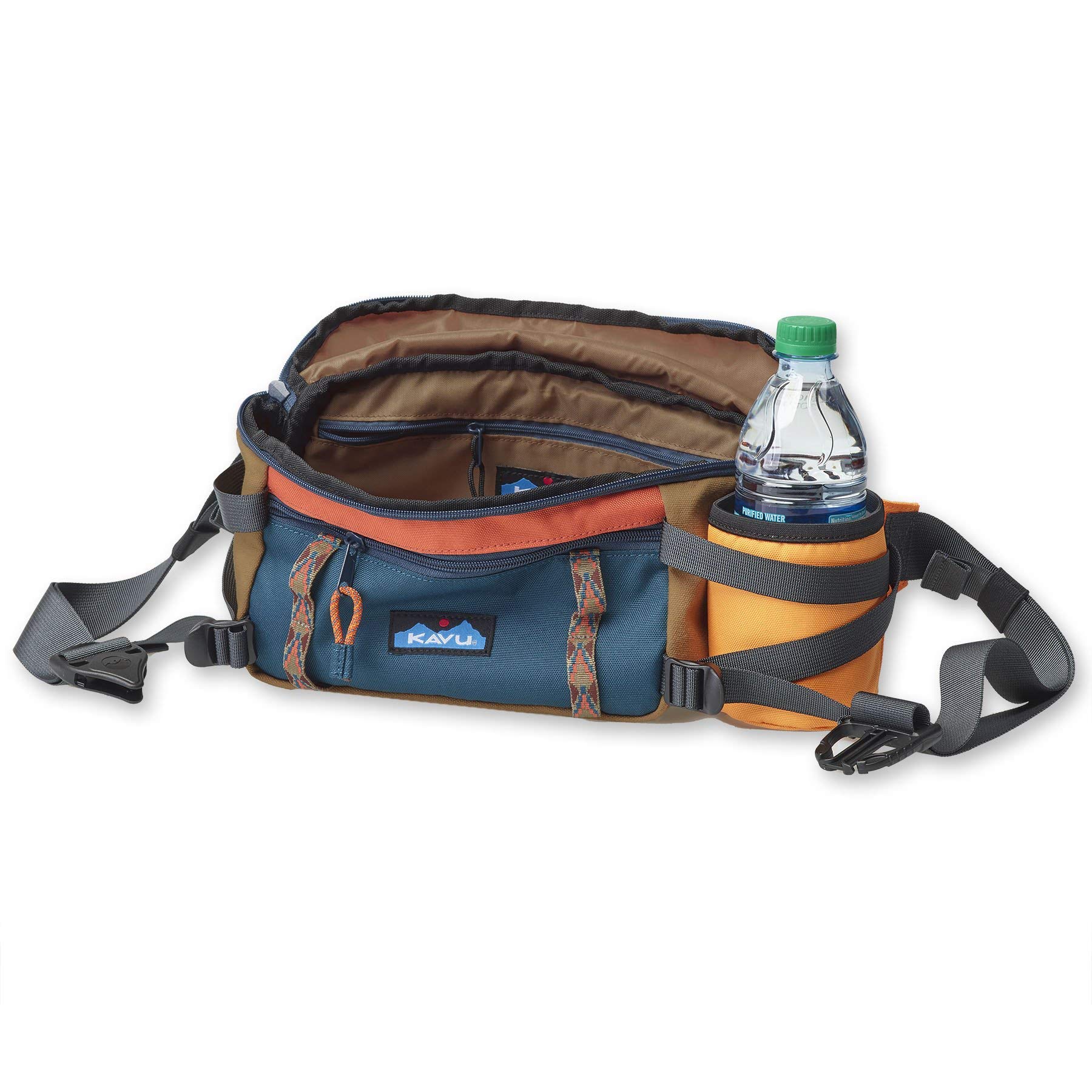 KAVU Washtucna Belt Bag Fanny Pack with Detachable Beverage Cooler
