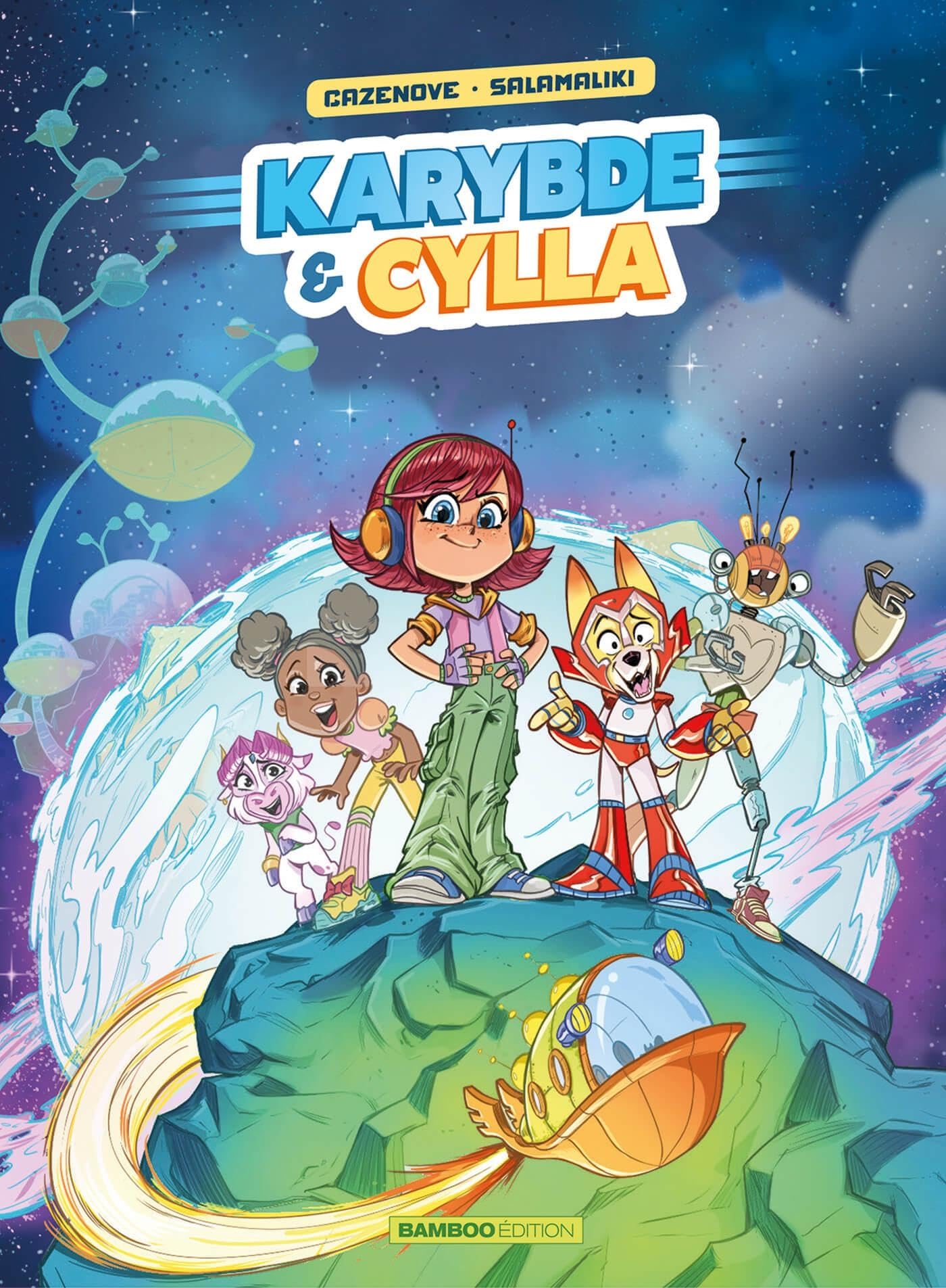 Karybde et Cylla - tome 01 - Angeliki Salamaliki - Bamboo Eds - cartonné - Bande dessinée jeunesse