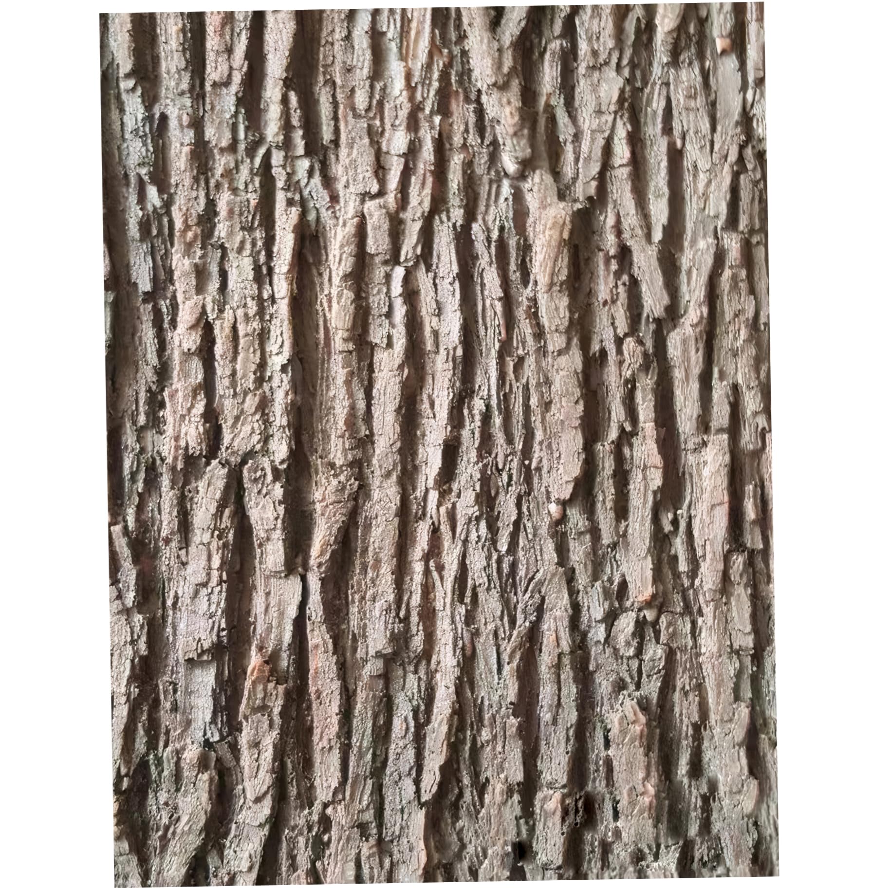 Écorce d'arbre artificielle flexible pour projet de bricolage