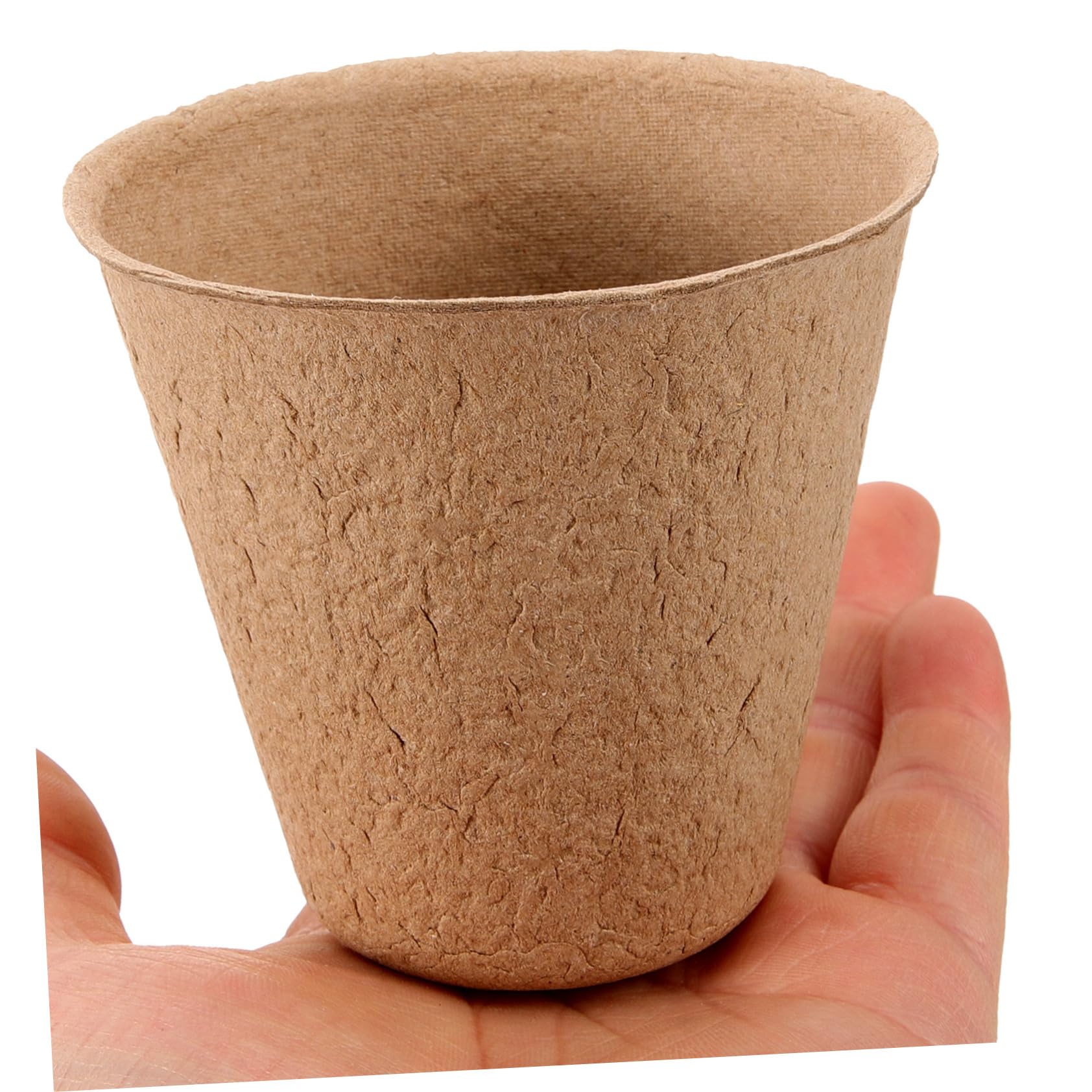 Sosoport Pot en pulpe pour semis 110 pcs repiquage Plantes Potager