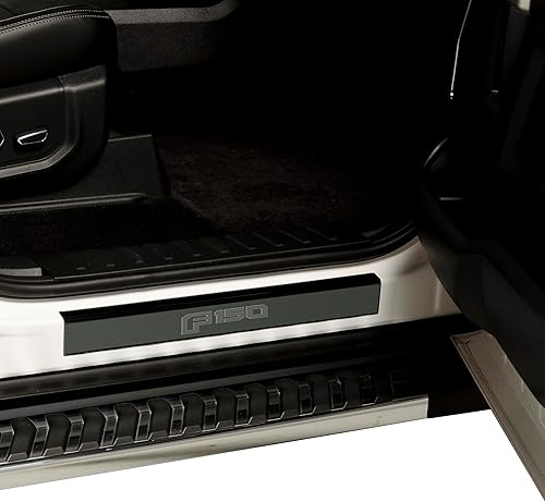 Miniatura 8 de Putco Bronco - Juego de 2 placas para umbral de puerta, color negro, para Ford Bronco de 2 puertas 2021-2025