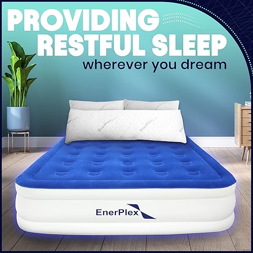 Miniatura 9 de EnerPlex Almohadas de espuma viscoelástica  Paquete de 1 almohada ajustable con certificación CertiPUR-US tamaño King para dormir con espuma extra y
