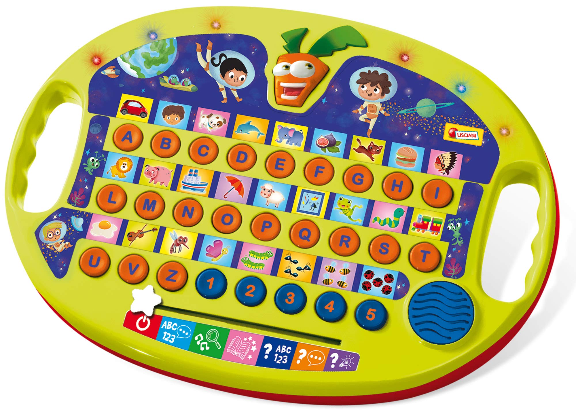 Liscianigiochi84012 Carotina Astronave ABC Electronic Educational Game