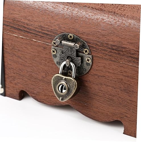 Miniatura 2 de Hucha de madera, caja del tesoro de madera, caja de almacenamiento de dinero, cofre del tesoro, hucha hecha a mano, joyería de madera, caja de