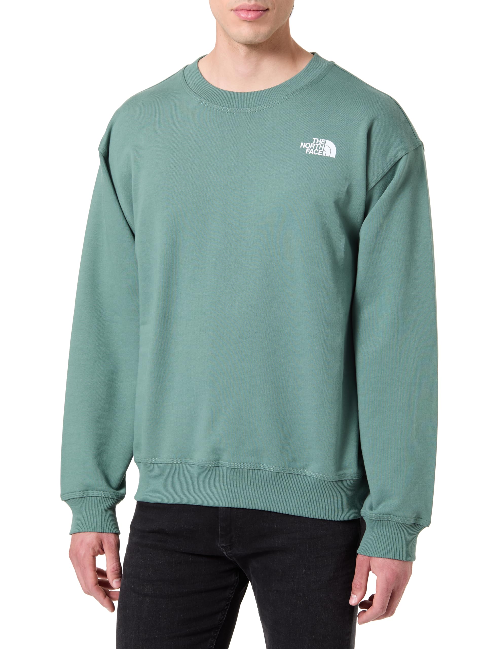 The North Face Unisex Nse Oversized Crew Sweatshirt, Duck Green, XL