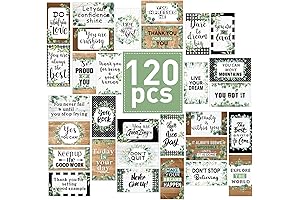 Something to Give Each Other - 120 Pcs Motivational Encouragement Quote Cards