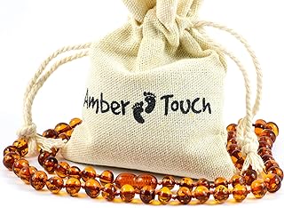Baltic Amber Necklace for Adults + Amber Earrings - Headache, Migraine, Sinus, Arthritis, Carpal Tunnel, Nursing Pain Reli... Price In India