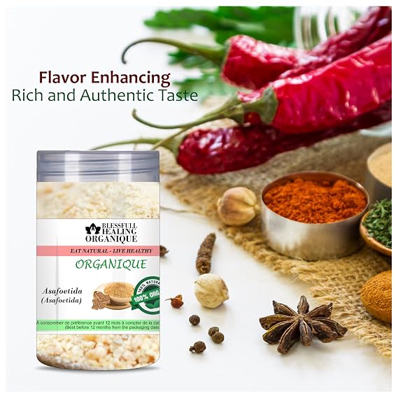 Blessfull Healing Organic Hing (Asafoetida) 100 Gram