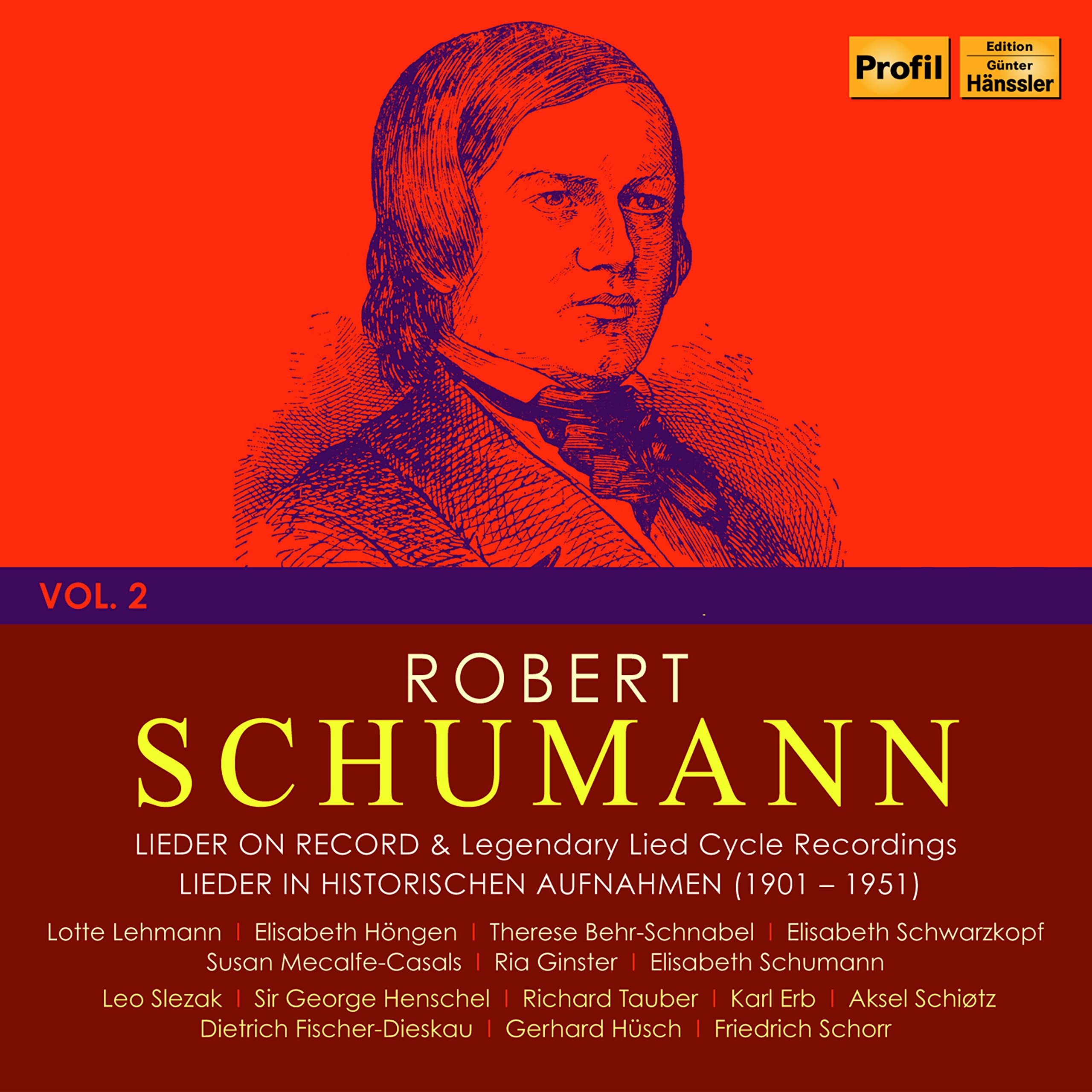 Robert Schumann: Lieder on record