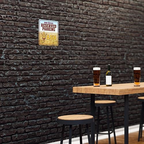 Miniatura 5 de NCAA Metal Parking Sign 8.5" x 11" - Great for Man Cave, Bed Room, Office, Home Décor