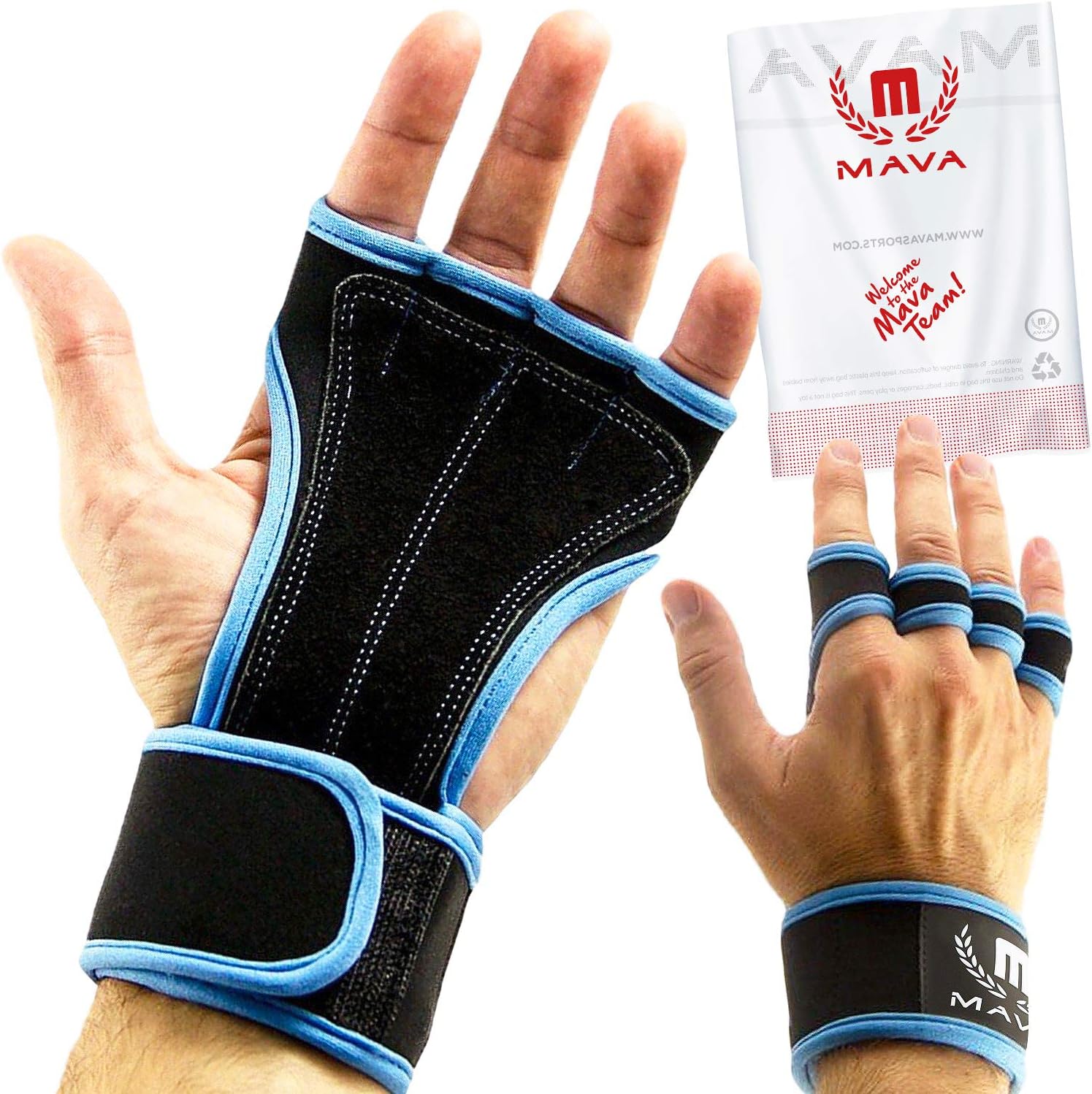 Buy Mava Sports Leather Padding Gloves Cross Training Gloves With Wrist Support For Wods Gym Workout Weightlifting Fitness Leather Padding No Calluses Suits Men Women Weight Lifting Online In Usa B00zr8goz0