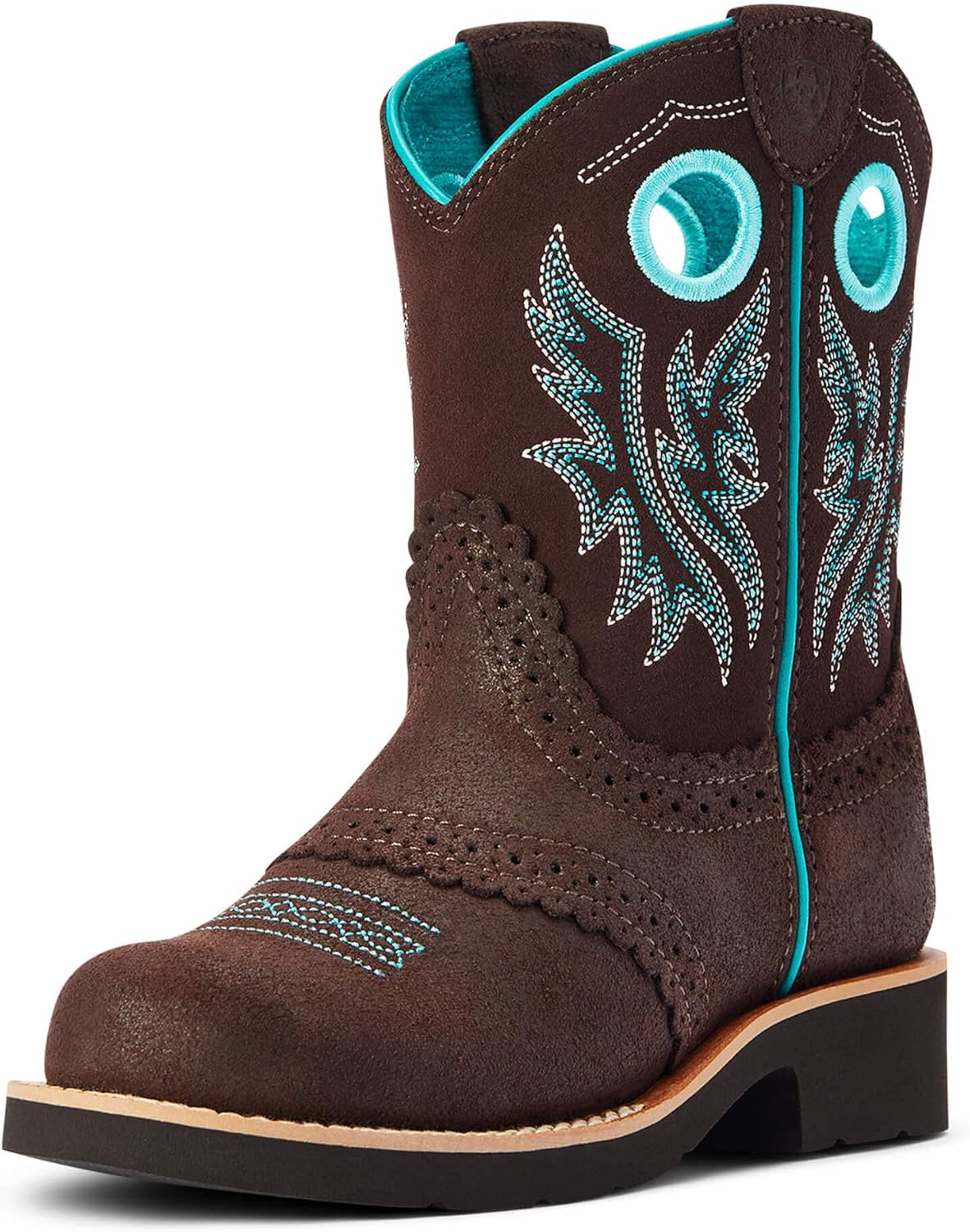 Ariat Fatbaby Cowgirl Western Boot Royal Chocolate/Fudge 4