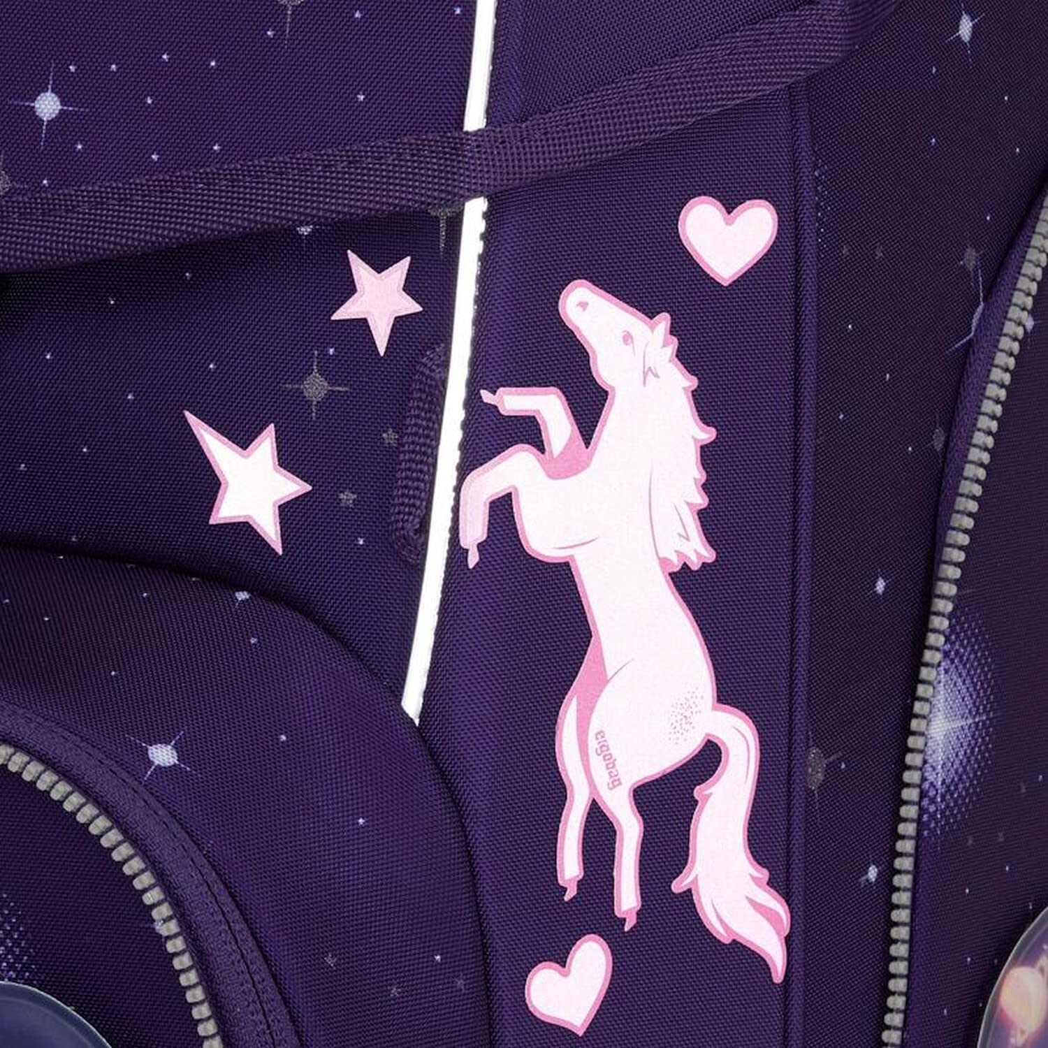 Sticker Géant 'Licorne My Unicorn' rose multicolore - 268x142 cm [R3451