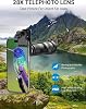 Lente teleobjetivo MIAO LAB 28X HD para iPhone/Samsung/Android | Lente de cámara teleobjetivo de alta potencia, compatibilidad universal con smartphones 3