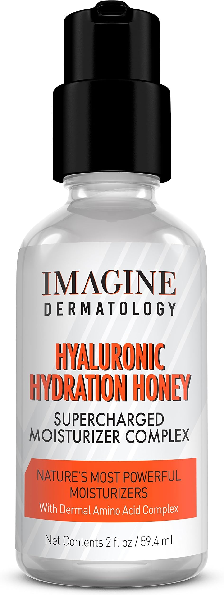 Hyaluronic Hydration Honey Concentrated Hyaluronic Acid Serum with Super Charged Moisturizers Natural Moisturizing Factors Amino Acid Complex 2 fl oz/ 59.4 ml (2 fl oz)