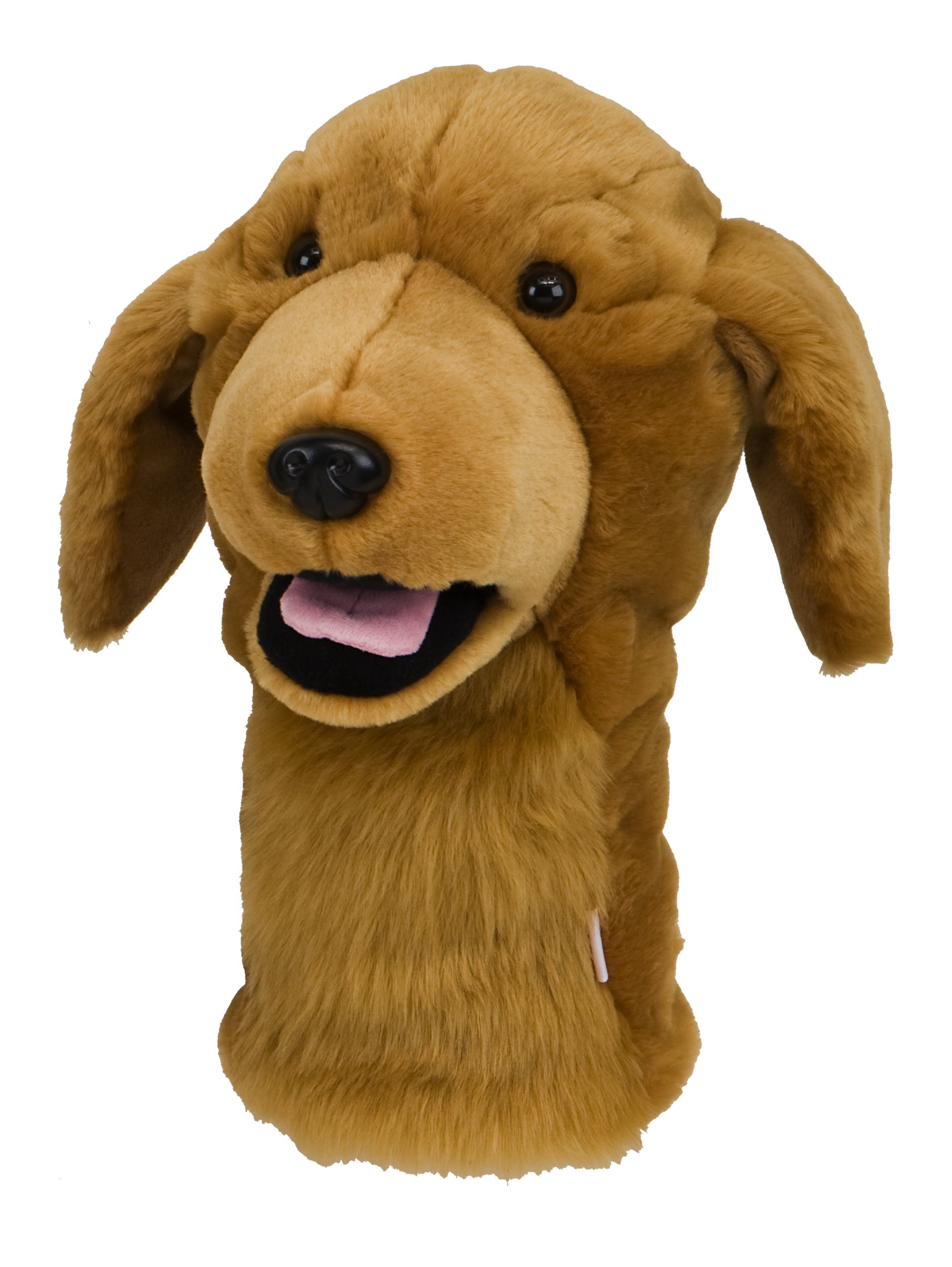 Daphne's Headcovers Golden Retriever Driver Headcover Premium Driver Headcovers Funny Golf Club Covers Stylish Protection for Your Clubs Men's Golf Gear Driver Headcover for Men and Women