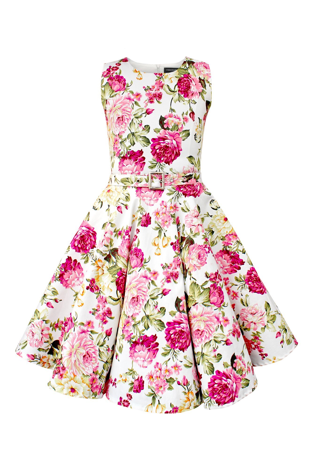 BlackButterfly Niñas 'Audrey' Vestido Vintage Años 50 Divinity