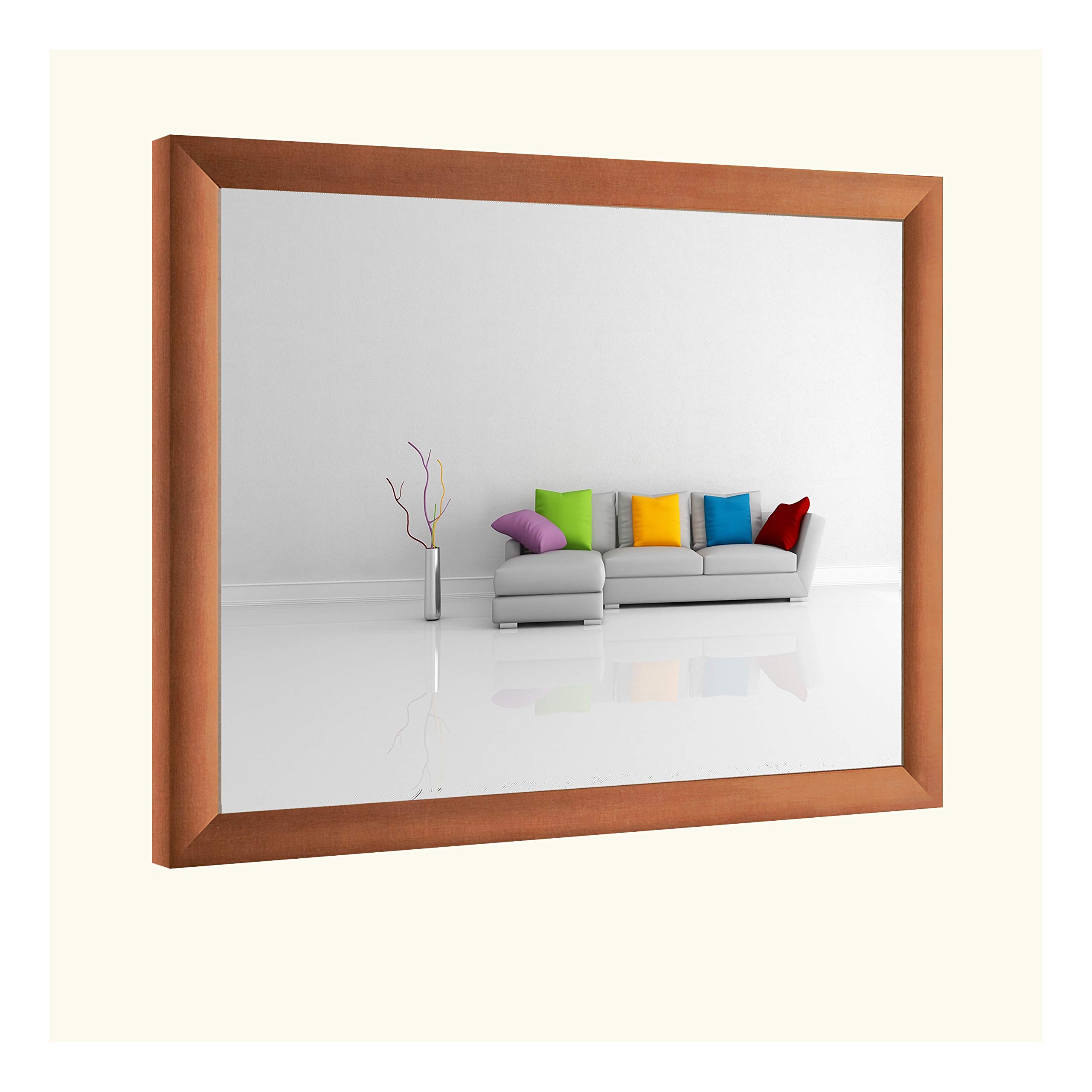 Cadre photo 100x140 cm cuivre Olympia pour sublimer la décoration de votre salon
