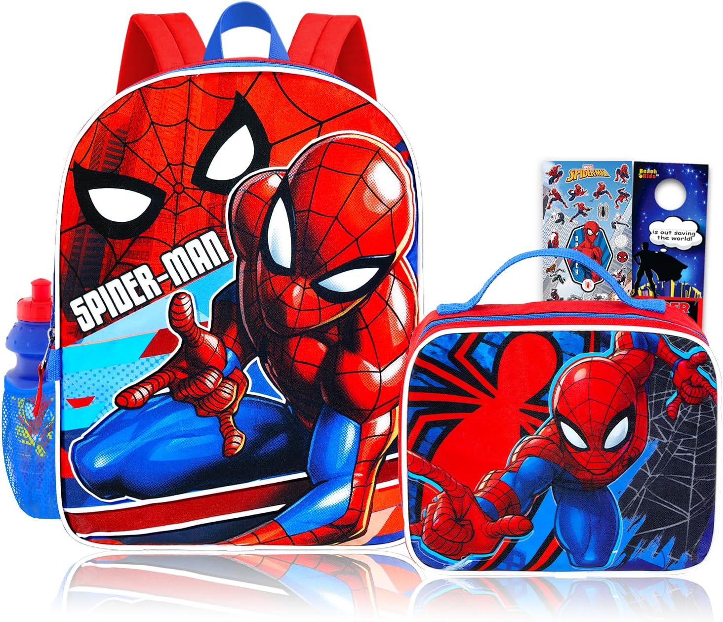 Spider Man Backpack Lunchbox Boys School
