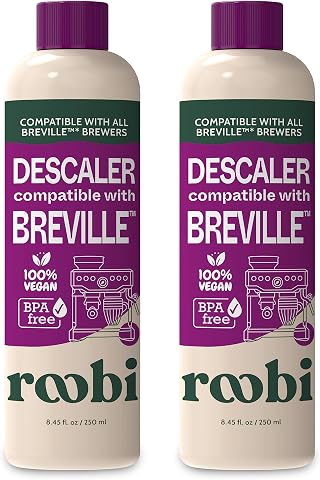 Roobi Breville Compatible Descaling Solution, 2 Pack | Sp...