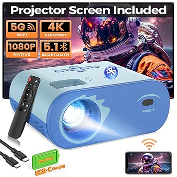 Windele 2024 Upgrade Outdoor Projector