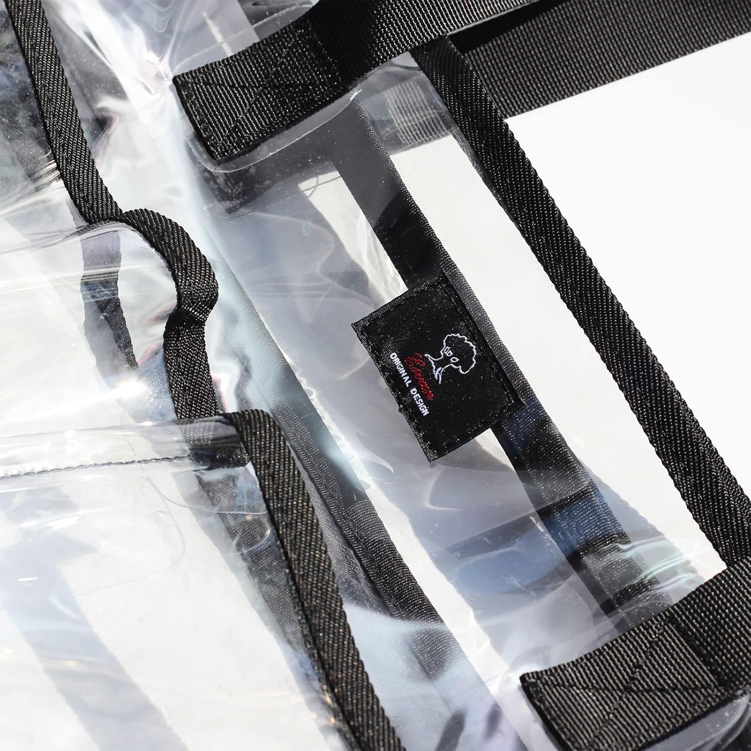 ESVAN Clear Tote bags Stadium Approved Security Travel Gym See Through Bags for Work Sports Concerts Travel Beach - Image 7