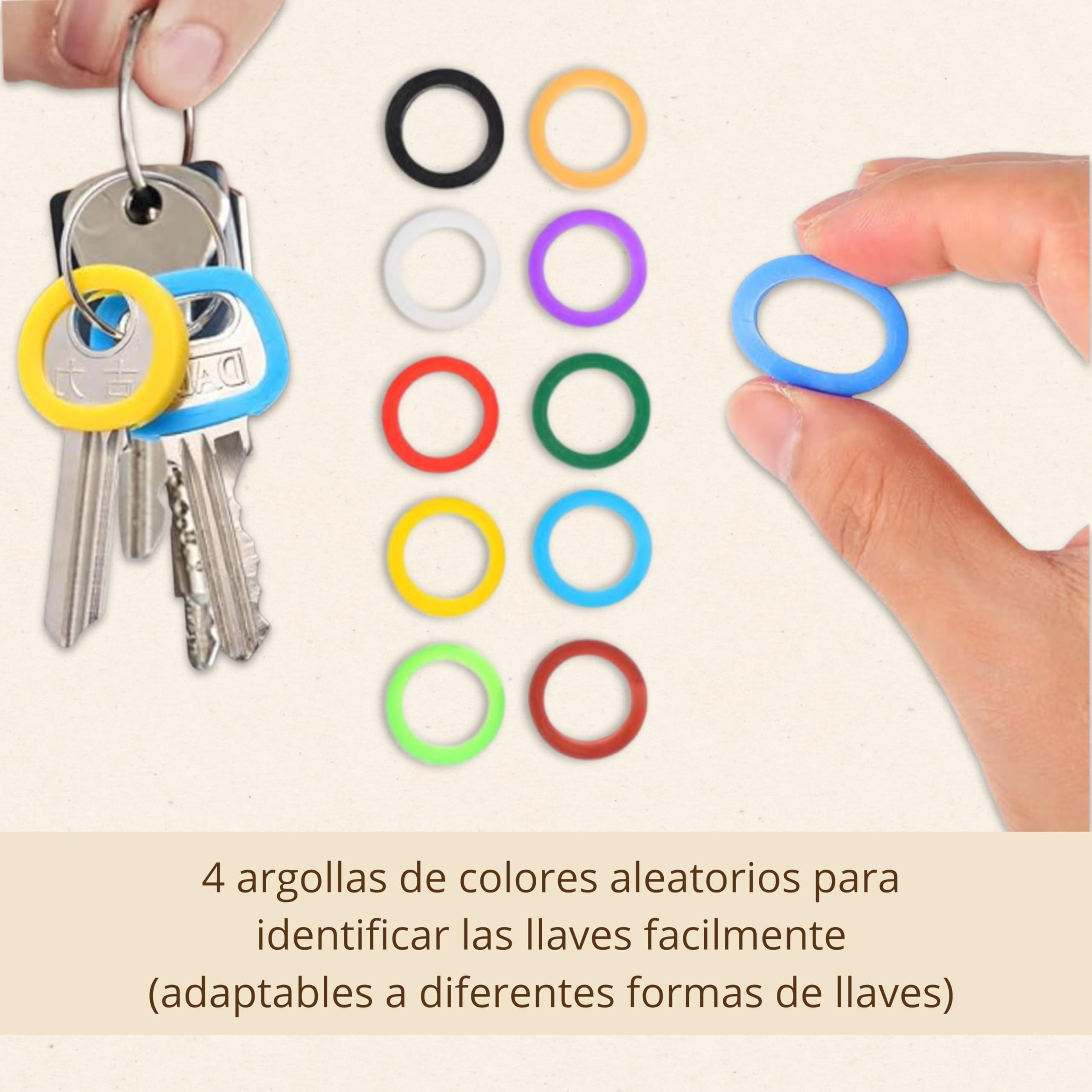 colgador llaves pared, cuelga llaves pared - PEQUEÑO (12x12 cm)